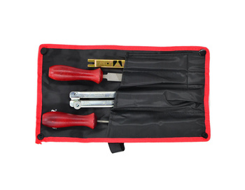 AWTOOLS ZESTAW DO OSTRZENIA ŁAŃCUCHA 4,0 mm  4 elementy