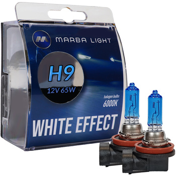 ŻARÓWKI MARBA LIGHT WHITE EFFECT H9 65W 12V