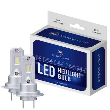 ŻARÓWKA H7 LED ORYGINALNY ROZMIAR MLV7H7