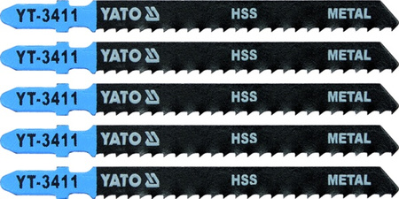 YATO BRZESZCZOT DO WYRZYNARKI 5szt. METAL TYP T           3411