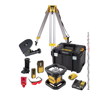 DEWALT.LASER OBROTOWY 18V DCK374D1R 1x2,0Ah TSTAK +ŁATA +STATYW