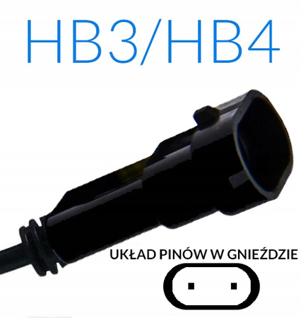 ŻARÓWKI LED HB3 HB4 DO SOCZEWEK MLSOHB3 BIAŁA