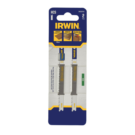 IRWIN BRZESZCZOT HCS DO WYRZYNARKI / TYP U / DREWNO LAMINAT <30mm /2szt.