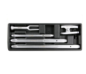 YATO ZESTAW NARZĘDZI DO WARSZATU MOTORYZACYJNEGO 5 elem. WKŁAD DO SZAFKI YT-55477