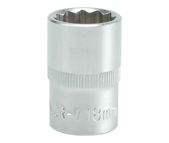 YATO NASADKA 12-KĄTNA 1/2"  KRÓTKA 19mm