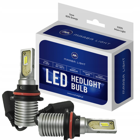 Żarówka LED HB1 9004 ML12HB1 HOMOLOGACJA E9 4000LM