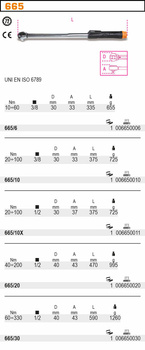 BETA KLUCZ DYNAMOMETRYCZNY 40-200NM 1/2"