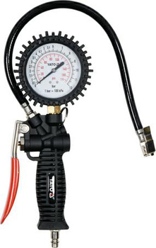 YATO PISTOLET DO POMPOWANIA Z MANOMETREM  23703