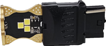 Żarówki P27W LED 9 LED 9-24V MLEC Biała 6000k