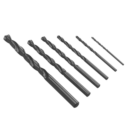 IRWIN WIERŁO METAL HSS-R DIN338 kpl. 6szt. 2-3-4-5-6-8mm w kasecie