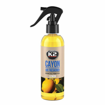 K2 ODŚWIEŻACZ POWIETRZA. DEOCAR LEMON 250ML 250ML