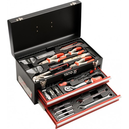 YATO SKRZYNKA SZAFKA Z NARZĘDZIAMI 80 CZĘŚCI 38951