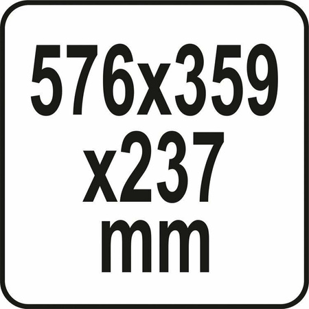 YATO POJEMNIK SYSTEMOWY B24P S1