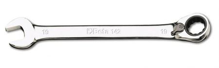 BETA KLUCZ PŁASKO-OCZKOWY Z DWUKIERUNKOWYM MECHANIZMEM ZAPADKOWYM 18mm