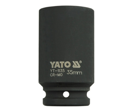 YATO NASADKA UDAROWA  6-KĄTNA  3/4" DŁUGA 35mm
