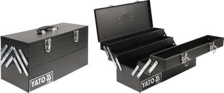 YATO SKRZYNKA NARZĘDZIOWA 460x200x225mm 0885