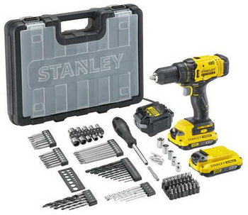 STANLEY WKRĘTARKA V20 SFMCD700D2A KUFER +80ACC