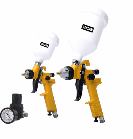 JCB PISTOLET LAKIERNICZNY ZESTAW 3el.