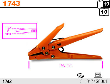 YATO SZCZYPCE ZACISKOWE SPAWALNICZE TYP "U" 225mm 2461
