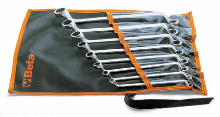 BETA KLUCZ OCZKOWY ODGIĘTY KOMPLET 8szt./6-22mm...