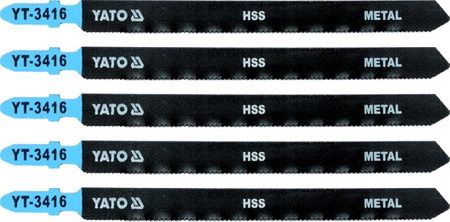 YATO BRZESZCZOT DO WYRZYNARKI 5szt. METAL TYP T           3416