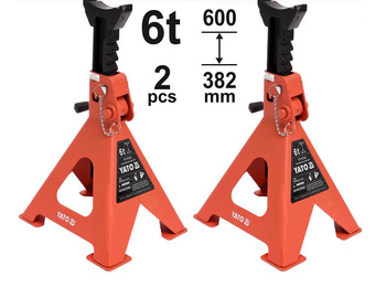 YATO PODSTAWKI 2szt. 6 TON