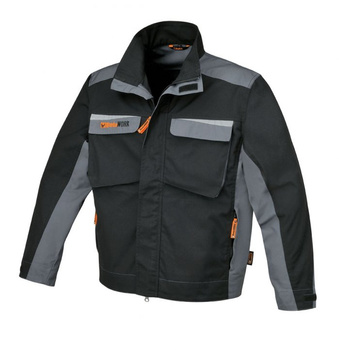 BETA KURTKA ROBOCZA BETA 7829 WYKONANA Z PŁÓTNA T/C 280G/M2 (CZARNO-SZARA) – ROZMIAR M