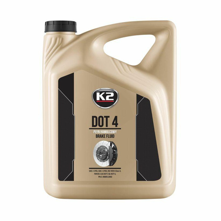 K2 PŁYN HAMULCOWY DOT 4 5,0 5L