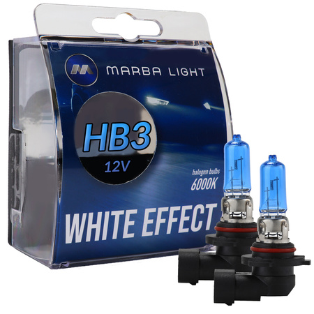 ŻARÓWKI MARBA LIGHT WHITE EFFECT HB3 65W 12V W5W