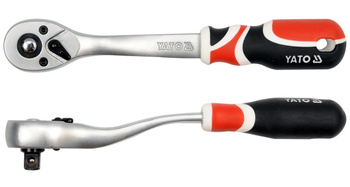 YATO GRZECHOTKA 3/8" WYGIĘTA 72 - ZĘBY  0731