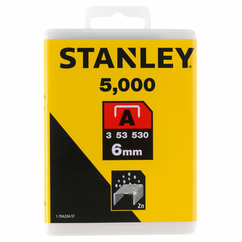 STANLEY ZSZYWKI A 6mm  5000 SZTUK