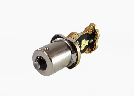 Żarówki P21W LED 9 LED 9-24V MLEC Biała 6000k