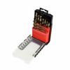 AWTOOLS WIERTŁA DO METALU 1,0-10,0mm / KOBALTOWE / KOMPLET 19 SZTUK