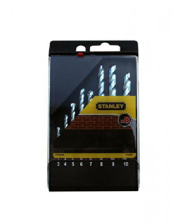 STA.WIERTŁA ZESTAW DO BETONU  8szt. 3-10mm