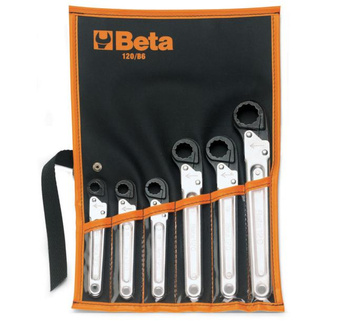 BETA KOMPLET KLUCZY OCZKOWYCH JEDNOSTRONNYCH OTWIERANYCH 6szt