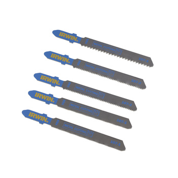 IRWIN BRZESZCZOT HSS DO WYRZYNARKI / TYP T / METAL kpl. 5szt. 0,5 - 6mm, w blistrze