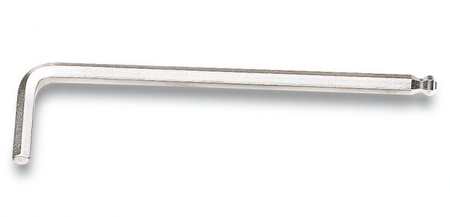 BETA KLUCZ IMBUSOWY /  TRZPIENIOWY KĄTOWY Z KOŃCÓWKĄ KULISTĄ, CHROMOWANY 3mm