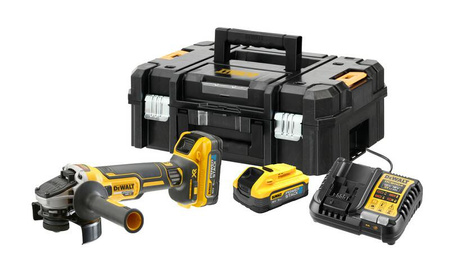 DEWALT SZLIFIERKA KĄTOWA 18V DCG409H2T 2x5,0Ah POWERSTACK FLEXVOLT ADVANTAGE