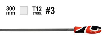 PILNIK DO METALU 300mm #3 KWADRAT
