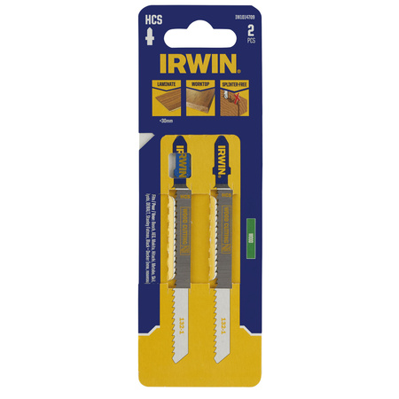 IRWIN BRZESZCZOT HSS DO WYRZYNARKI / TYP T / LAMINAT <30mm /2szt.