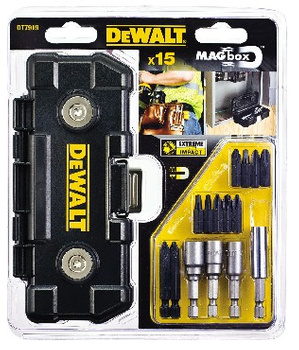 DEWALT ZESTAW KOŃCÓWEK  15cz. TORSION