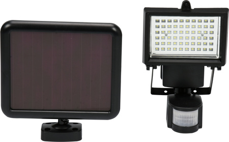 YATO REFLEKTOR LED SOLARNY  4W CZUJNIK RUCHU