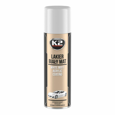 K2 LAKIER AKRYLOWY BIAŁY MATT 500ML