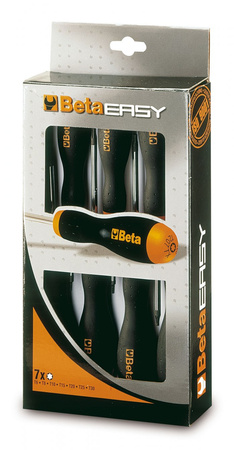 BETA WKRĘTAK EASY PROFIL TORX KOMPLET 7 elem. T5-T8-T10-T15-T20-T25-T30 /1207TX/D7
