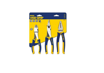 IRWIN ZESTAW 3SZT. SZCZYPCE PROPLIERS: UKOŚNE 150 MM, WYDŁUŻONE 200MM, UNIWERSALNE 175MM