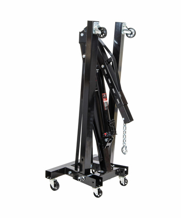 AWTOOLS ŻURAW WARSZTATOWY 2-TONOWY + WÓZEK MONTAŻOWY 900 kg