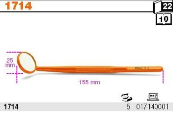 BETA LUSTERKO INSPEKCYJNE 155mm   1714