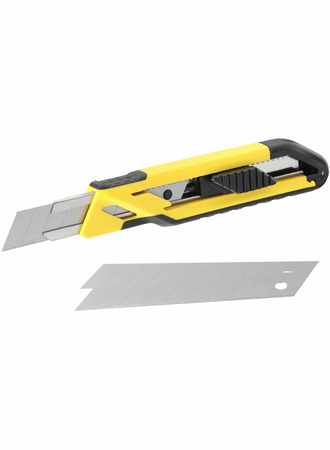 STANLEY NOŻYK 18mm +3szt. OSTANLEY ŁAM. PLASTIK