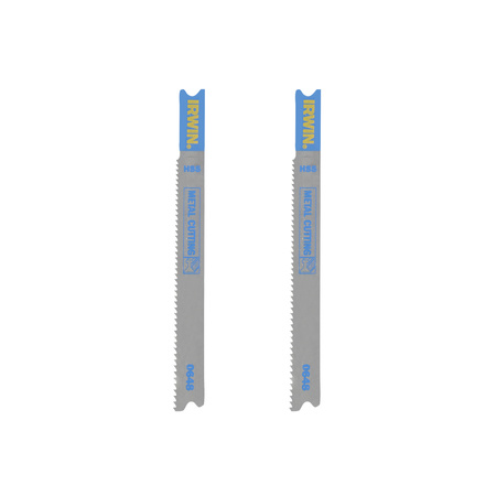 IRWIN BRZESZCZOT HSS DO WYRZYNARKI / TYP U / METAL 1,0 - 3mm /2szt.