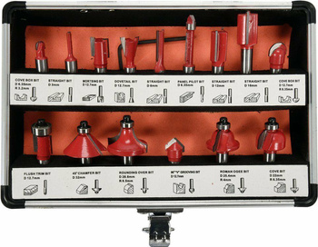 YATO FREZY KSZTAŁTOWE 15cz.